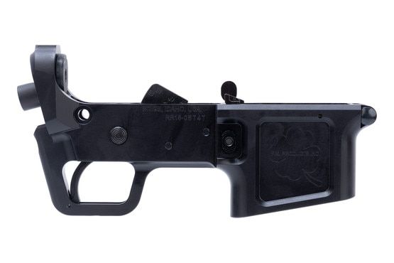 Foxtrot Mike Products Ranch Rifle-15 Stripped Lower is made of aluminum